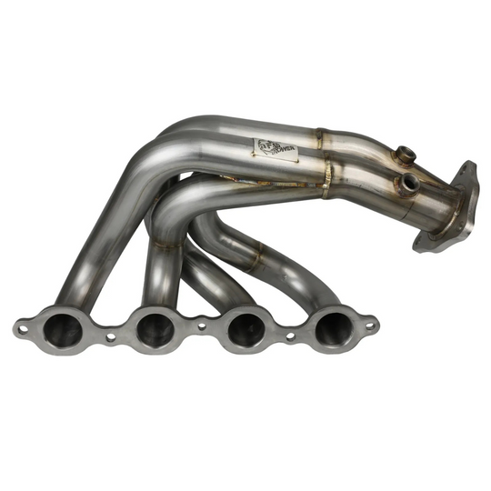 aFe C8 Corvette Stingray Twisted Steel 304 Stainless Steel Long Tube Header7