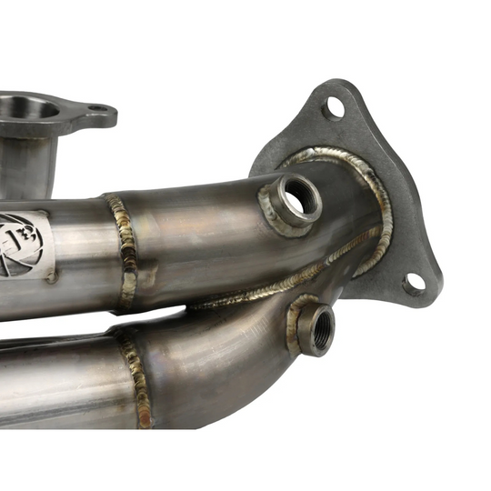 aFe C8 Corvette Stingray Twisted Steel 304 Stainless Steel Long Tube Header8