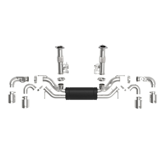 aFe C8 Z51 Corvette Stingray MACH Force-XP 3" to 2-1/2" 304SS Cat-Back Exhaust System13