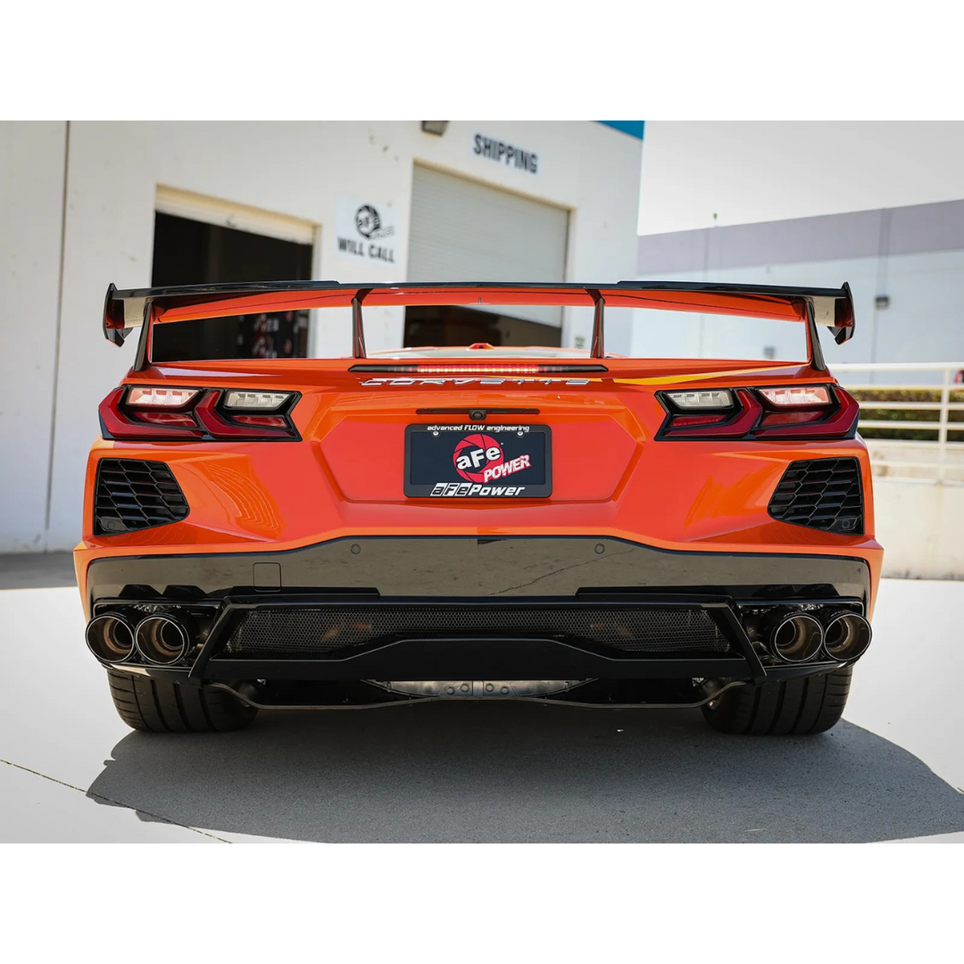 aFe C8 Z51 Corvette Stingray MACH Force-XP 3" to 2-1/2" 304SS Cat-Back Exhaust System4
