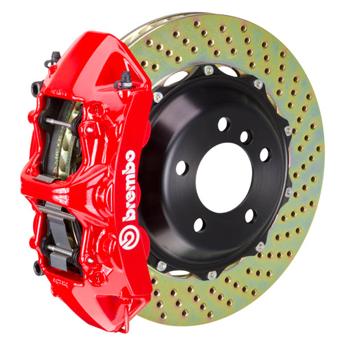 Brembo C8 Corvette Stingray GT BBK - 6 Piston Cast 2-Piece Calipers (380x32 2pc Rotors) - Front