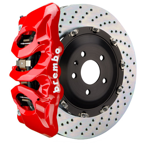 Brembo C8 Corvette Stingray GT BBK - 6 Piston Cast 2-Piece Calipers (380x34 2pc Rotors) - Front