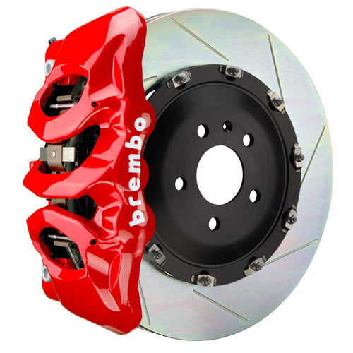 Brembo C8 Corvette Stingray GT BBK - 6 Piston Cast 2-Piece Calipers (380x34 2pc Rotors) - Front