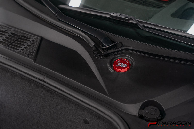 Paragon Performance C8 Corvette Stingray Billet Brake Fluid Cap