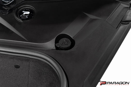 Paragon Performance C8 Corvette Stingray Billet Washer Fluid Cap