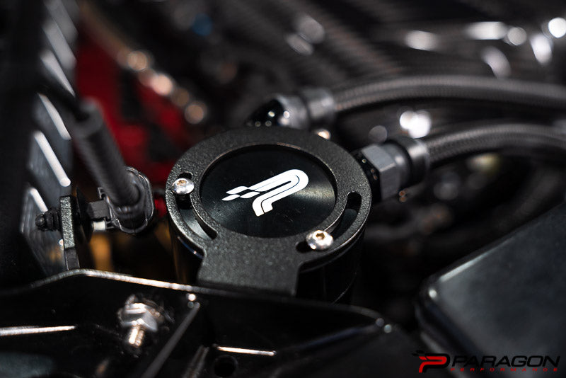 Paragon Performance C8 Corvette Stingray Oil Catch Can - Coupe & Convertible