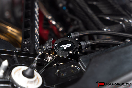 Paragon Performance C8 Corvette Stingray Oil Catch Can - Coupe & Convertible