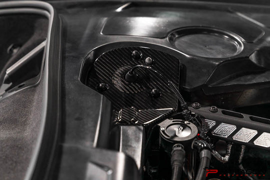 Paragon Performance C8 Corvette Stingray Carbon Fiber Rear Strut Tower Covers