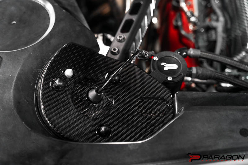 Paragon Performance C8 Corvette Stingray Carbon Fiber Rear Strut Tower Covers