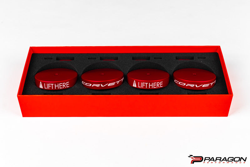 Paragon Performance C8 Corvette Pucks - Jack Pads
