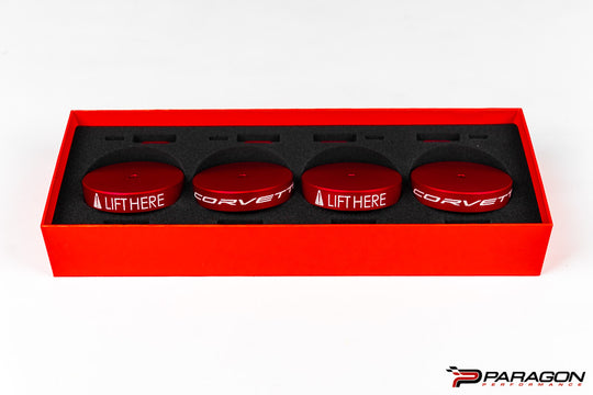 Paragon Performance C8 Corvette Pucks - Jack Pads
