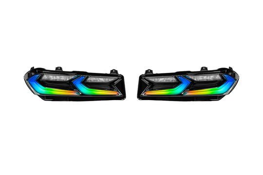 Auto Addict C8 Corvette Stingray RGB LED Tail Lights